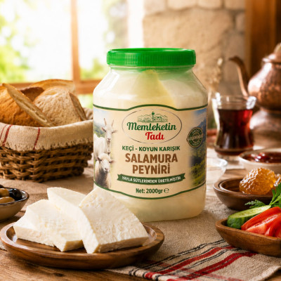 Keçi-Koyun Karışık Salamura Peyniri