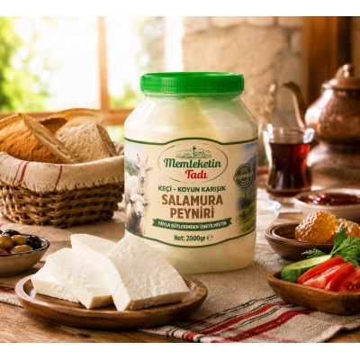 Keçi-Koyun Karışık Salamura Peyniri