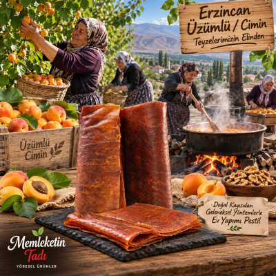 Ev Yapımı Ekşi Kayısı Pestili 500g